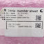 New CCS LDL-TP-51X51 Machine Vision Flat Backlight, Red LED, 12VDC, 51x51mm, 0.3m