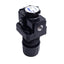 New Exair Model 9008 Pressure Regulator w/ Gauge, 1/4in NPT, 50SCFM, 125psi Set Pres