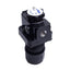 New Exair Model 9008 Pressure Regulator w/ Gauge, 1/4in NPT, 50SCFM, 125psi Set Pres