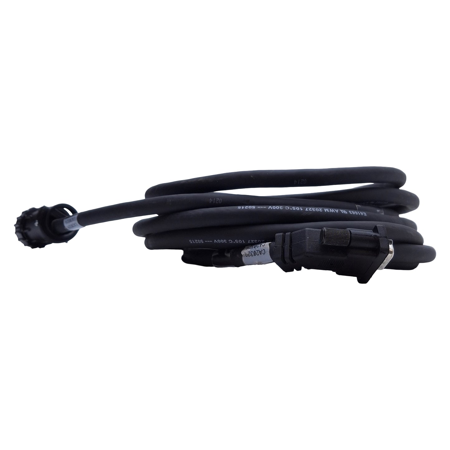 Used Allen Bradley 2090-CFBM6DD-CCAA05 Kinetix Motor Encoder Feedback Cable DB-15, 5m