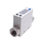 New – Open box SMC PFM711-N02-F-M Digital Flow Switch, 2-100 L/Min, 1/4in NPT, 1PNP 4-20mA