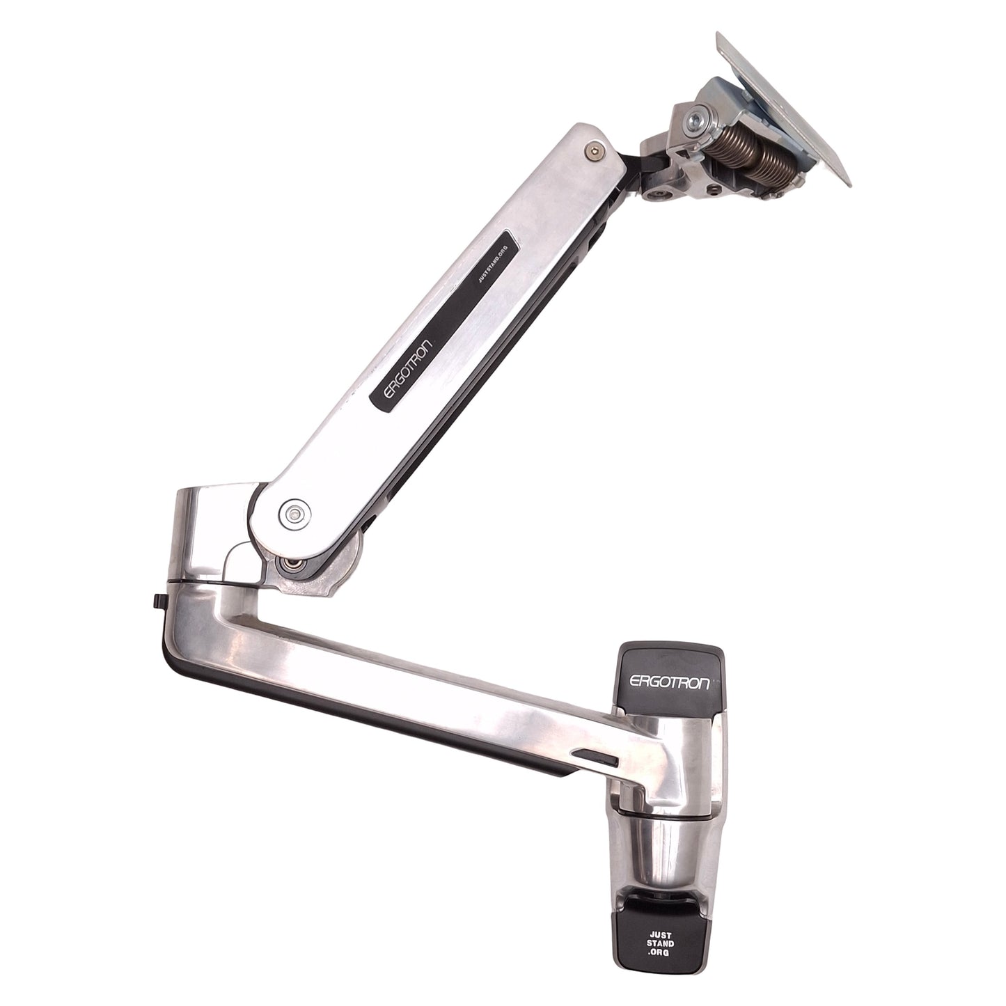 Used Ergotron 45-383-026 Sit-Stand Wall Mount Arm 33" Extension, VESA 100/75mm