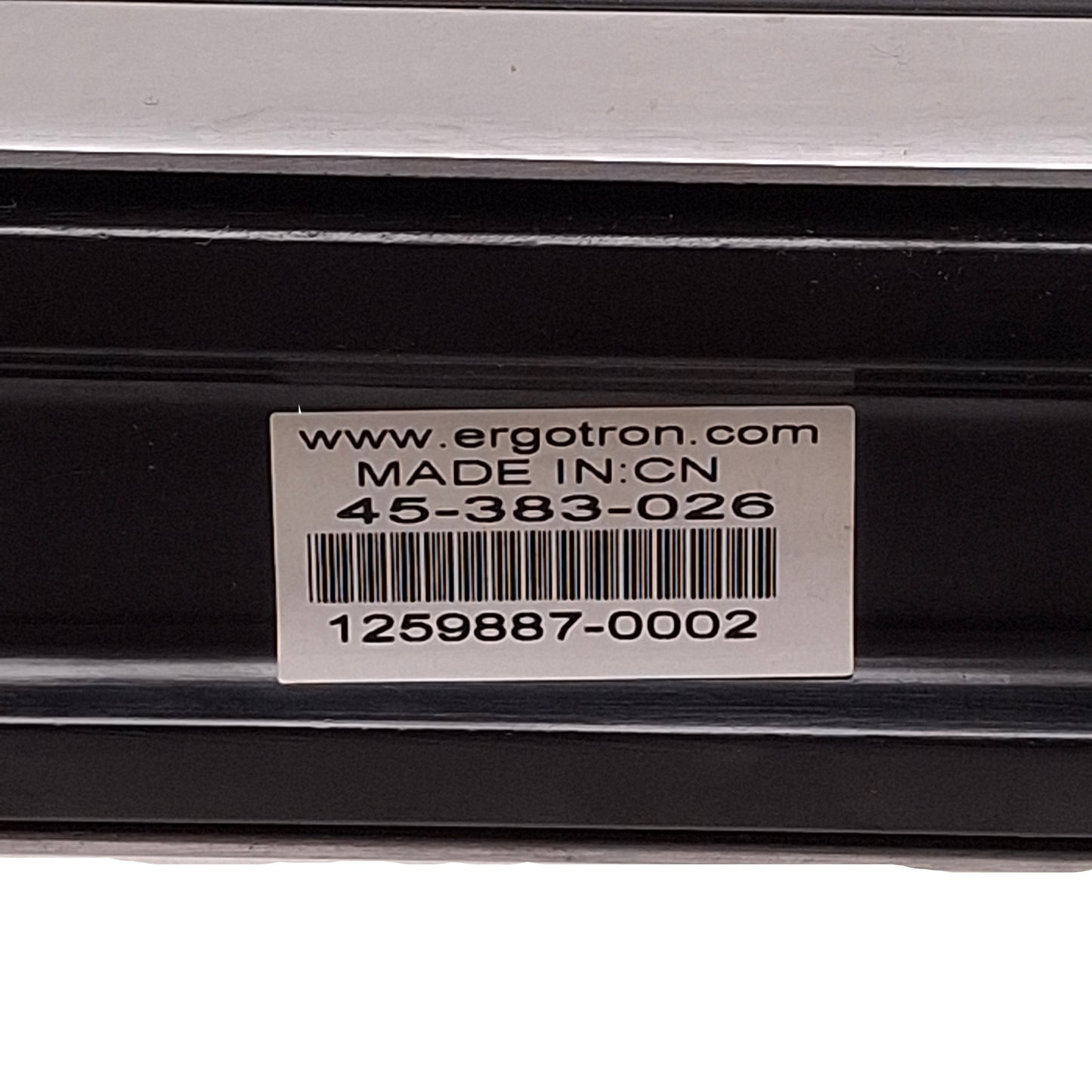 Used Ergotron 45-383-026 Sit-Stand Wall Mount Arm 33" Extension, VESA 100/75mm