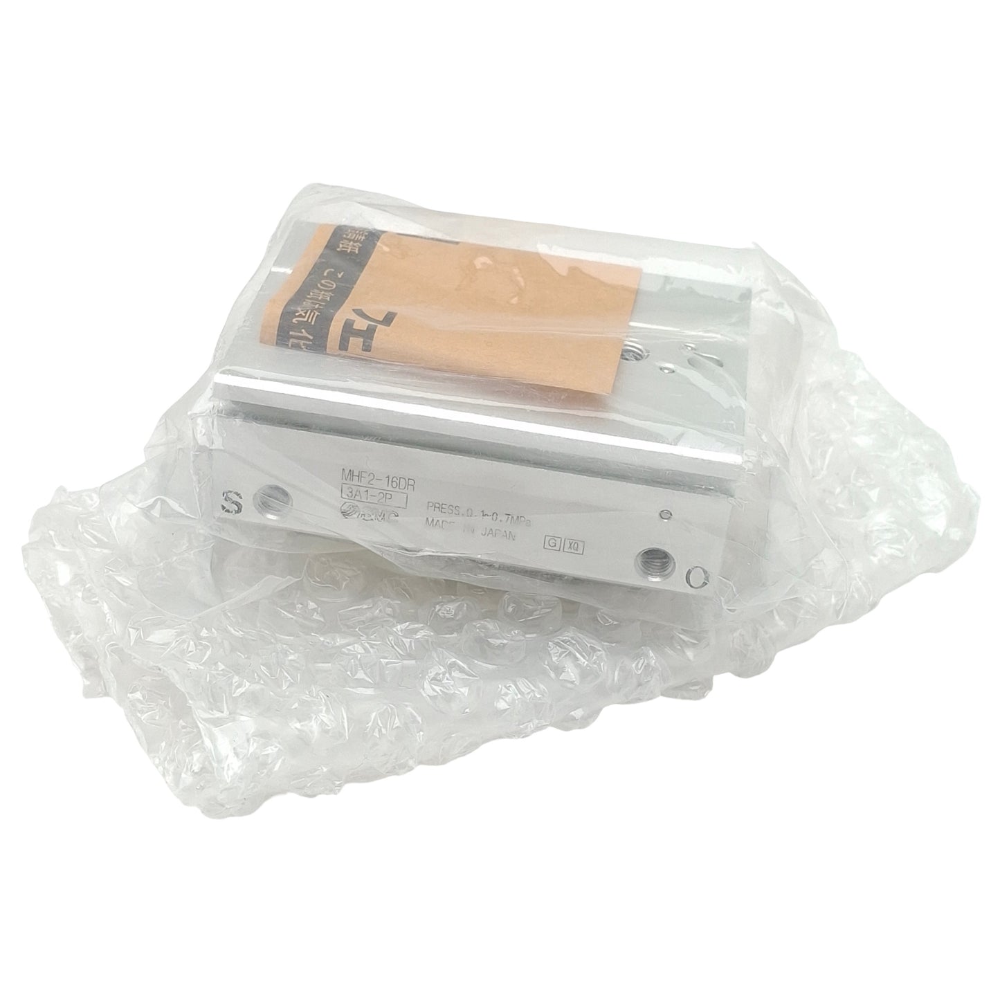 New SMC MHF2-16DR Pneumatic Gripper, ø16mmm Bore, 16mm Stroke, 90N, M5, 0.1-0.7MPa