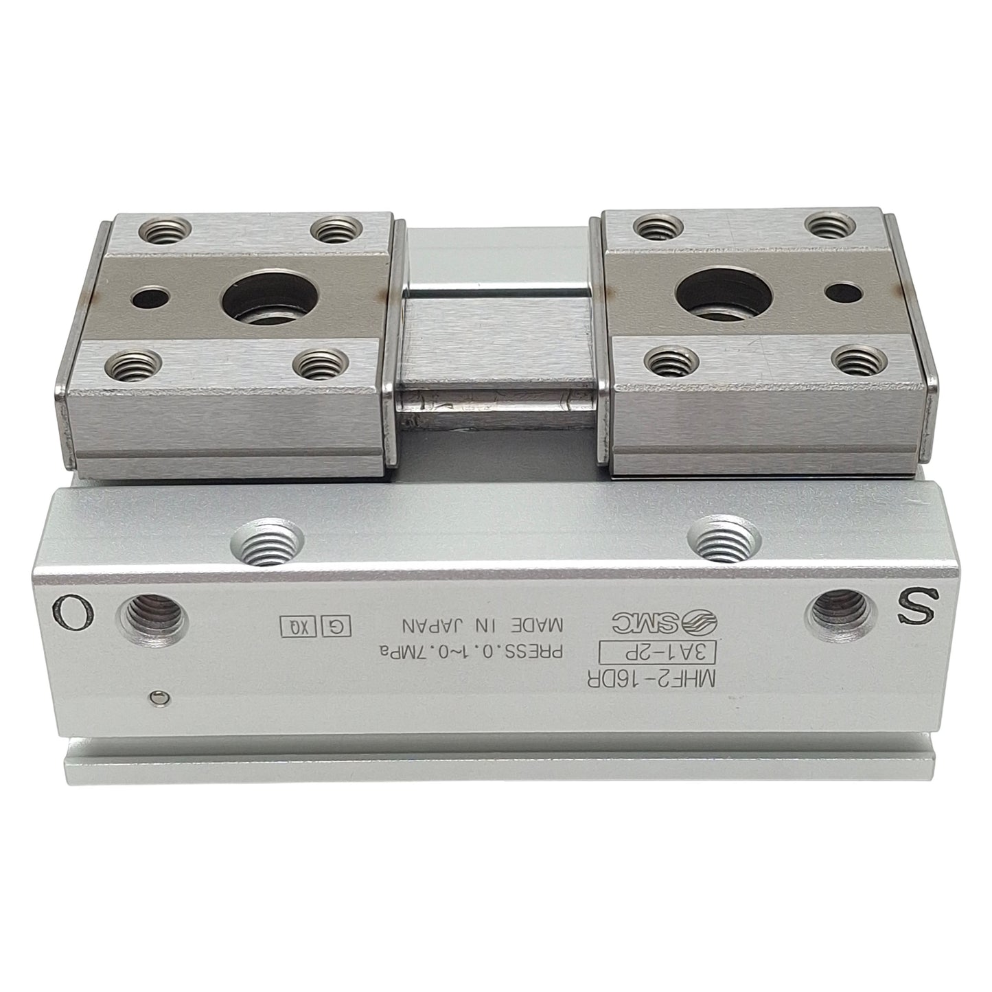 New SMC MHF2-16DR Pneumatic Gripper, ø16mmm Bore, 16mm Stroke, 90N, M5, 0.1-0.7MPa