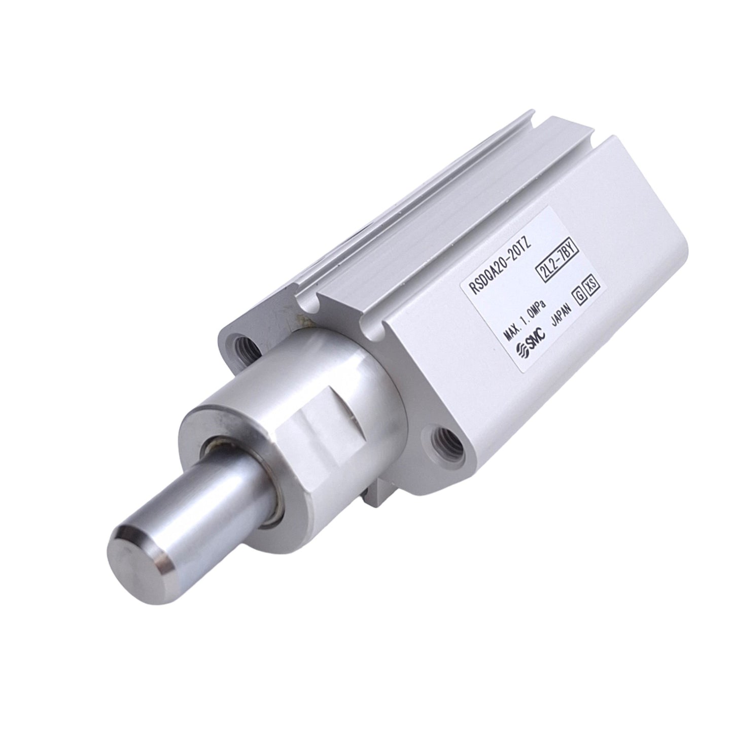 New – Open box SMC RSDQA20-20TZ Stopper Cylinder 20mm Bore, 20mm Stroke, Single Acting, 1/8Rc