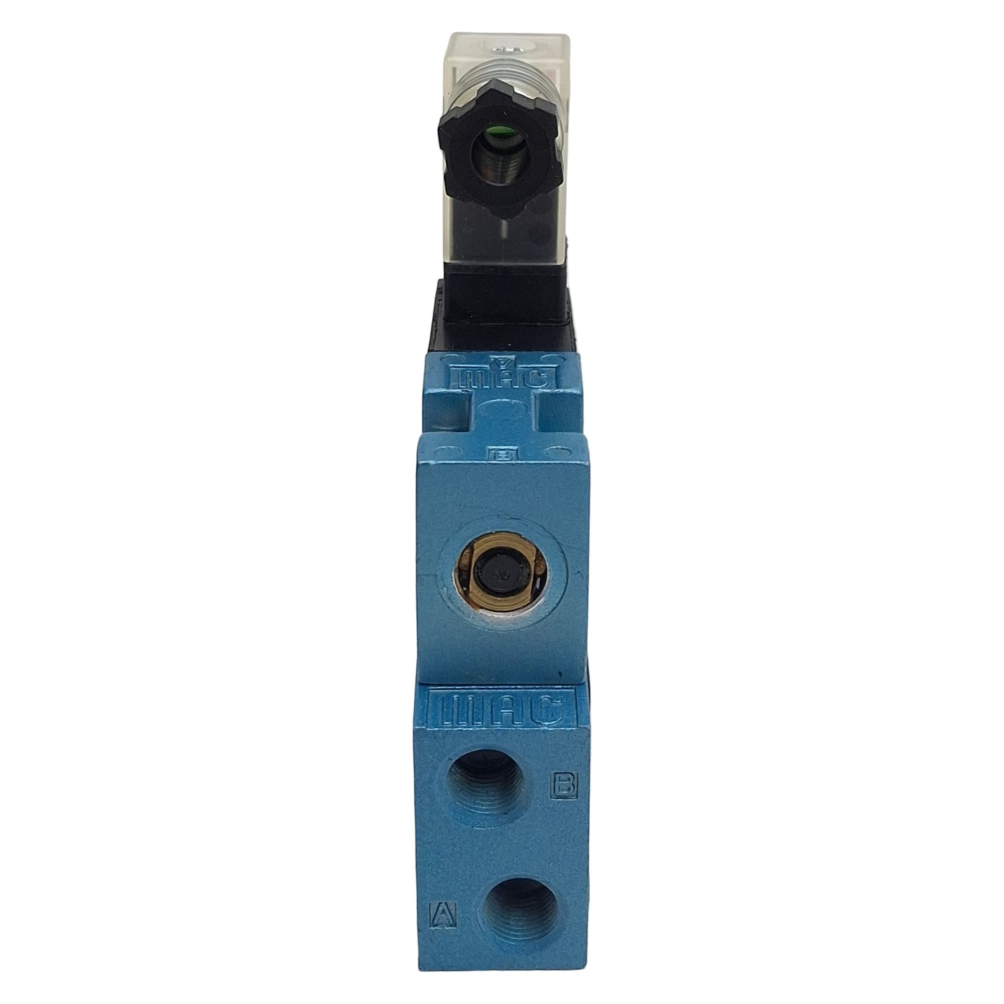 New MAC 45A-LAC-DDAJ-3KE Solenoid Valve, 4/2-Way, 1/8in NPT, Vac-120psi, 24VDC Coil