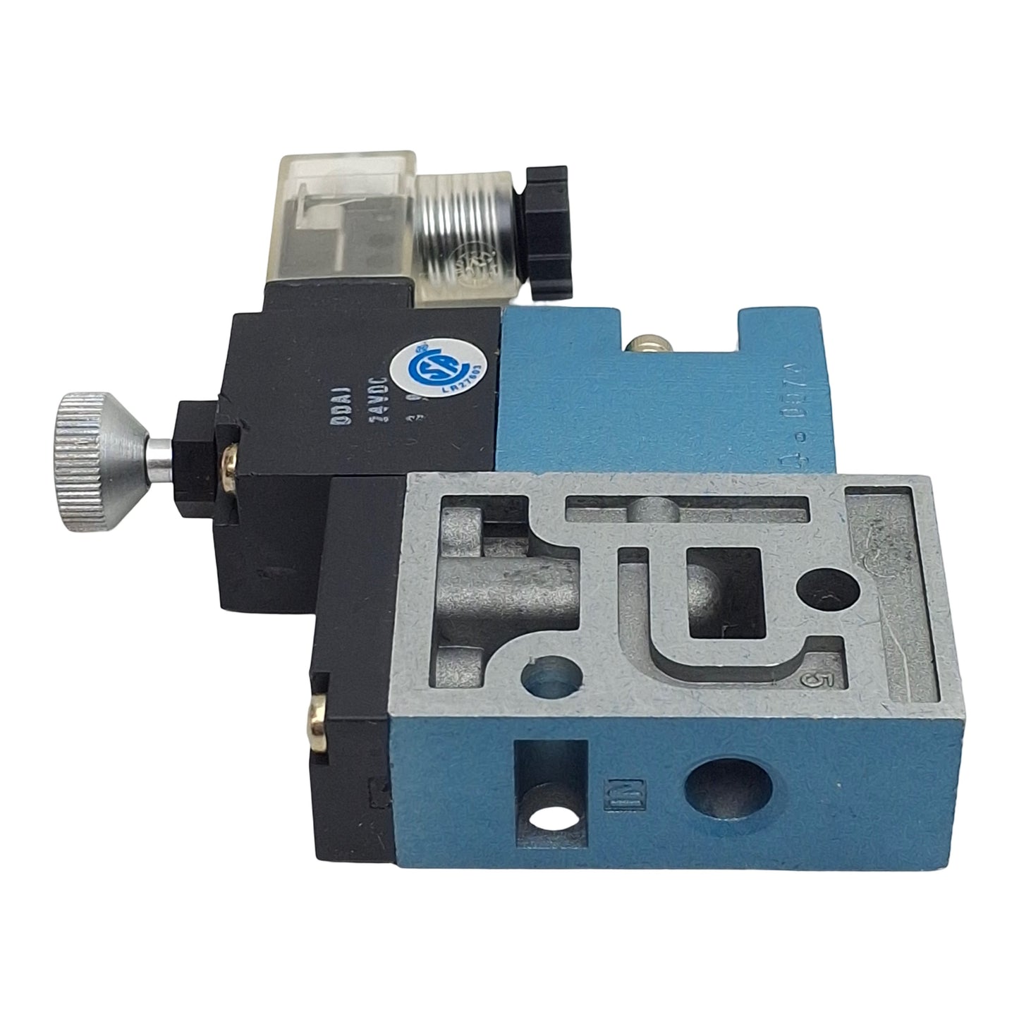 New MAC 45A-LAC-DDAJ-3KE Solenoid Valve, 4/2-Way, 1/8in NPT, Vac-120psi, 24VDC Coil