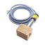 New – Open box Turck FCS-M18-LIX/D087 Flow Rate Sensor, 0.5 to 15m/s Air, 24VDC, 4-20mA Output