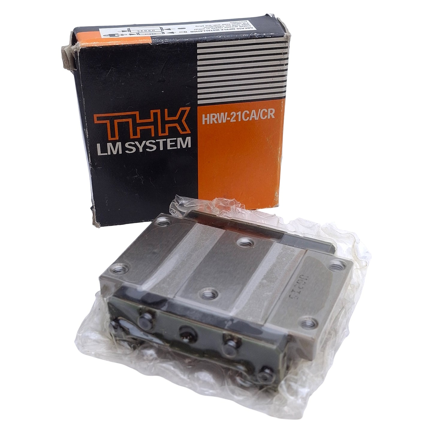 New THK HRW21CA1UU Linear Guide Block 68x54.5x21mm, 12.9kN Static/8.02kN Dynamic