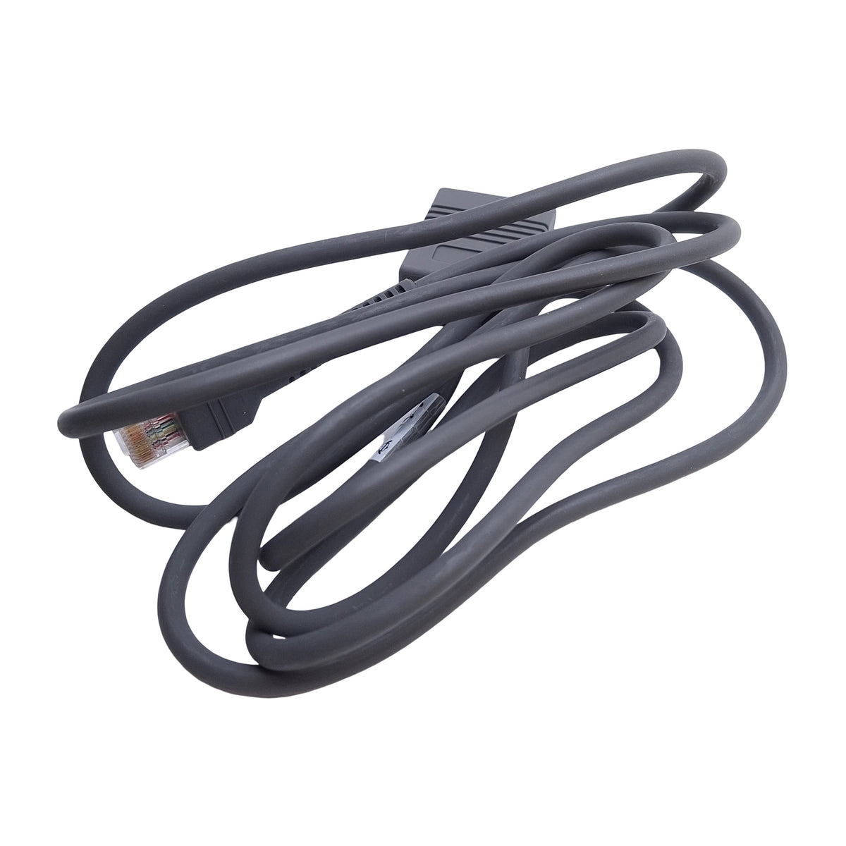 New – Open box Zebra CBA-R01-S07PBR Data Transfer RS232 Serial Cable, 7ft, DB9F to RJ45