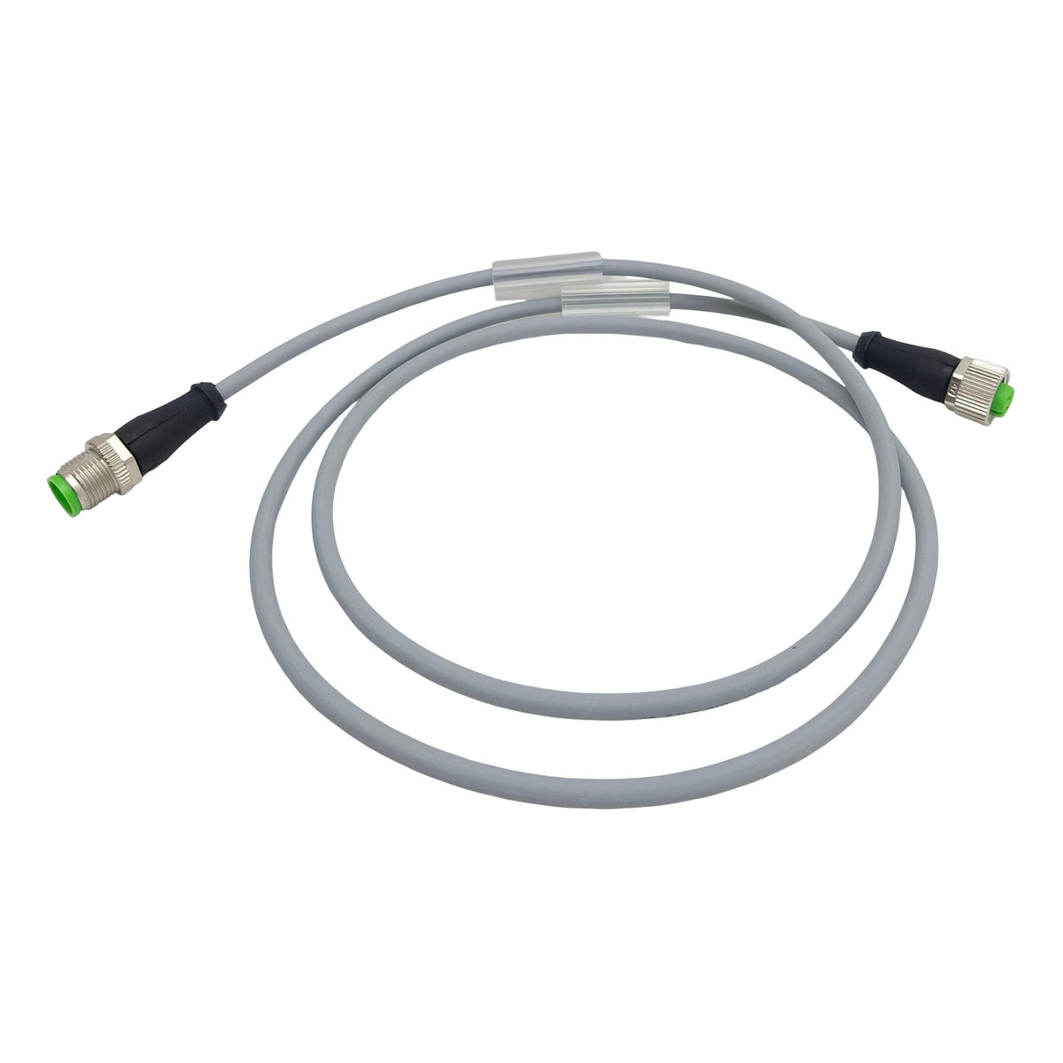 New Balluff BCC0JZ1 Cordset, 4-Pin M12 Male x 4-Pin M12 Female, 12A 63VAC/DC, 1m