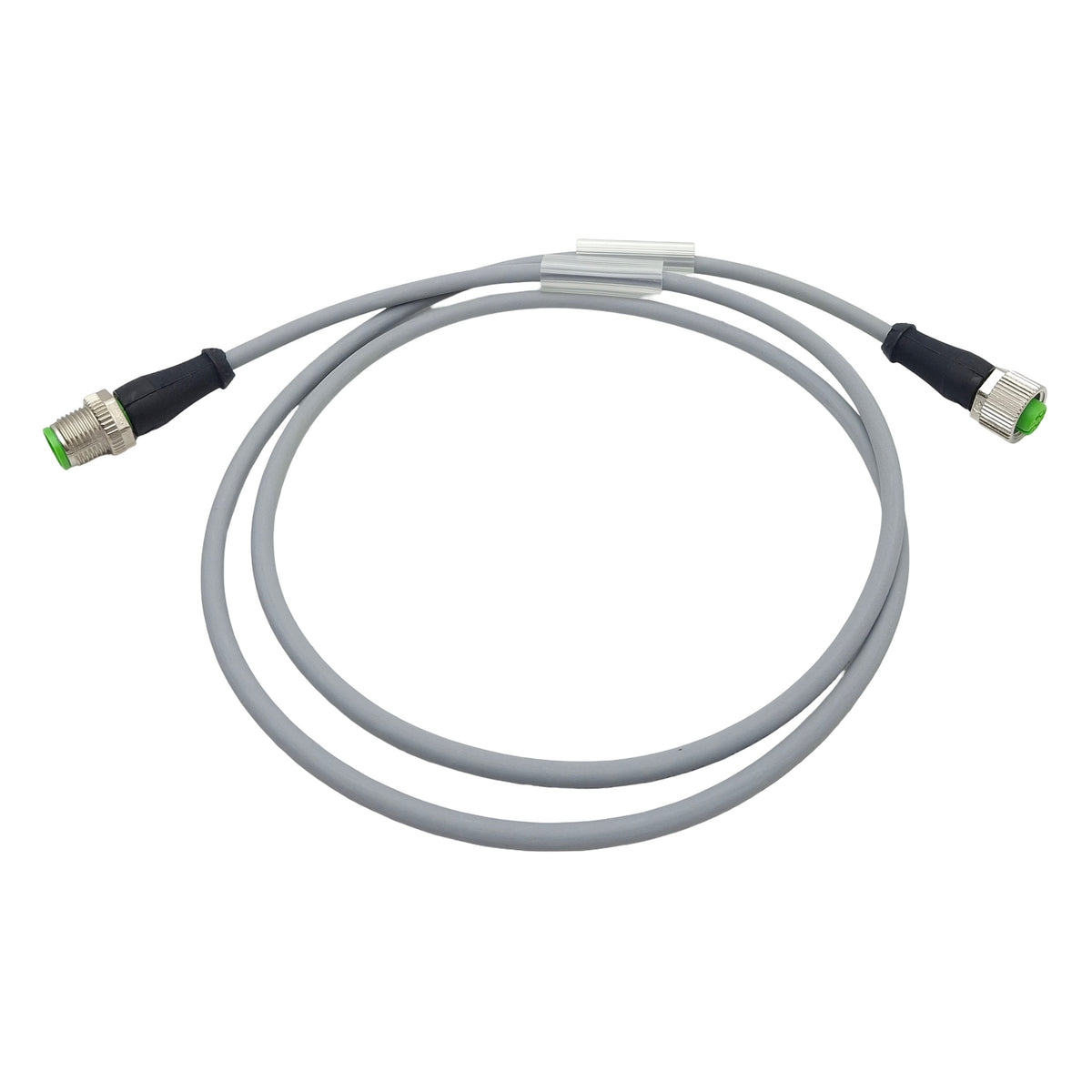 New Balluff BCC0JZ1 Cordset, 4-Pin M12 Male x 4-Pin M12 Female, 12A 63VAC/DC, 1m