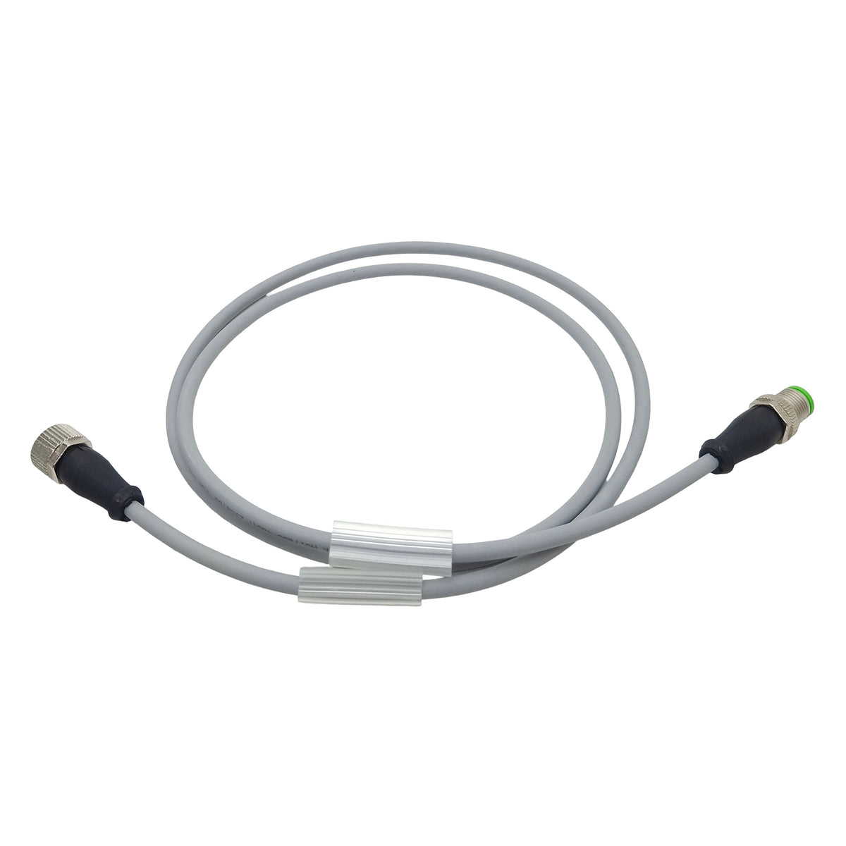 New Balluff BCC0JZ1 Cordset, 4-Pin M12 Male x 4-Pin M12 Female, 12A 63VAC/DC, 1m