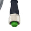 New Balluff BCC0JZ1 Cordset, 4-Pin M12 Male x 4-Pin M12 Female, 12A 63VAC/DC, 1m