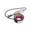 New – Open box CCS LDR2-48RD2-LA Low Angle Ring Light, 24VDC, 22mm ID x 48mm OD, 630nm Red