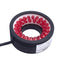 New – Open box CCS LDR2-48RD2-LA Low Angle Ring Light, 24VDC, 22mm ID x 48mm OD, 630nm Red