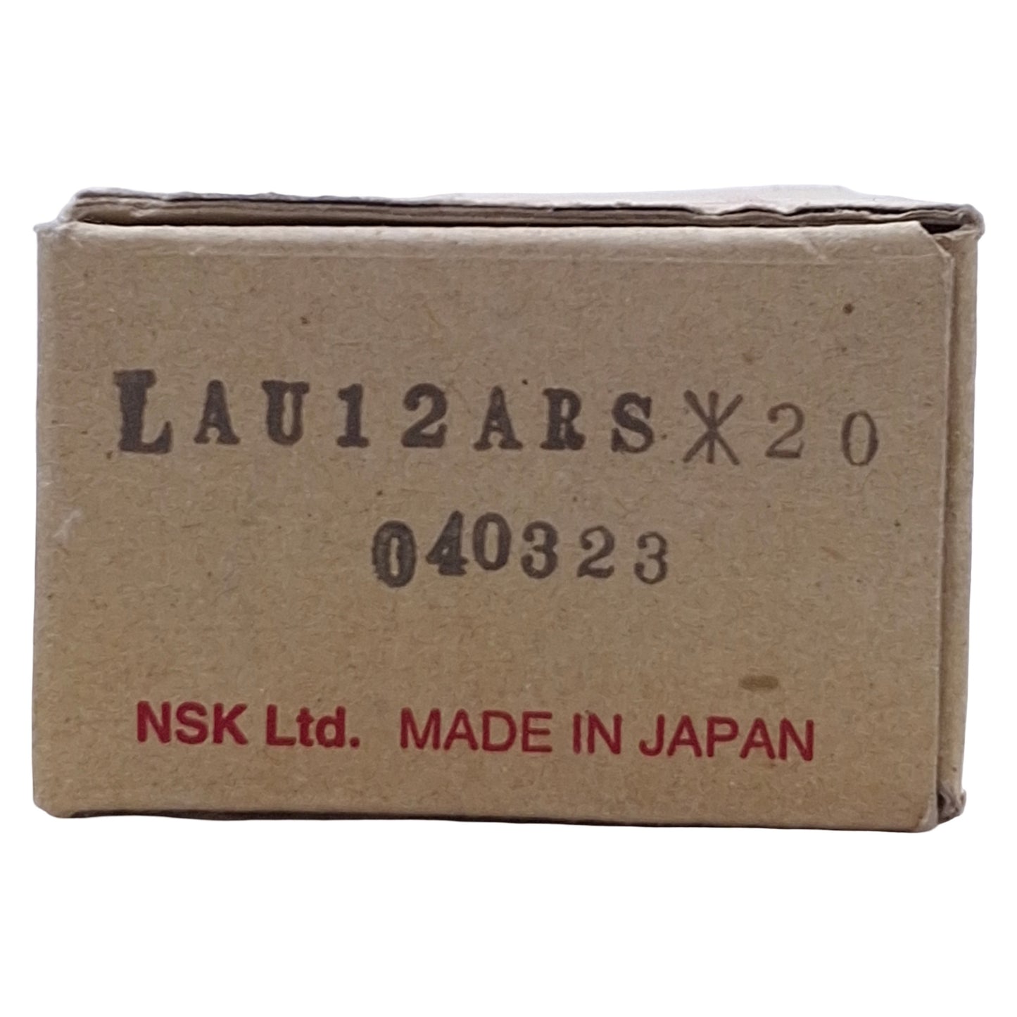 New NSK LAU12ARS Linear Guide Bearing Block Carriage For 12mm Rail, 38.7mm x 27mm