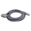 New L-COM CPMS25MF-10 Heavy Duty D-Sub Cable, Dark Gray, DB25 Male to Female, 10ft