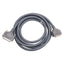 New L-COM CPMS25MF-10 Heavy Duty D-Sub Cable, Dark Gray, DB25 Male to Female, 10ft