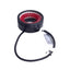 Used CCS LDR2-48RD-LA Low Angle Ring Light, 12VDC, 22mm ID, 630nm Red *Cut Connector*