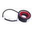 Used CCS LDR2-48RD-LA Low Angle Ring Light, 12VDC, 22mm ID, 630nm Red *Cut Connector*