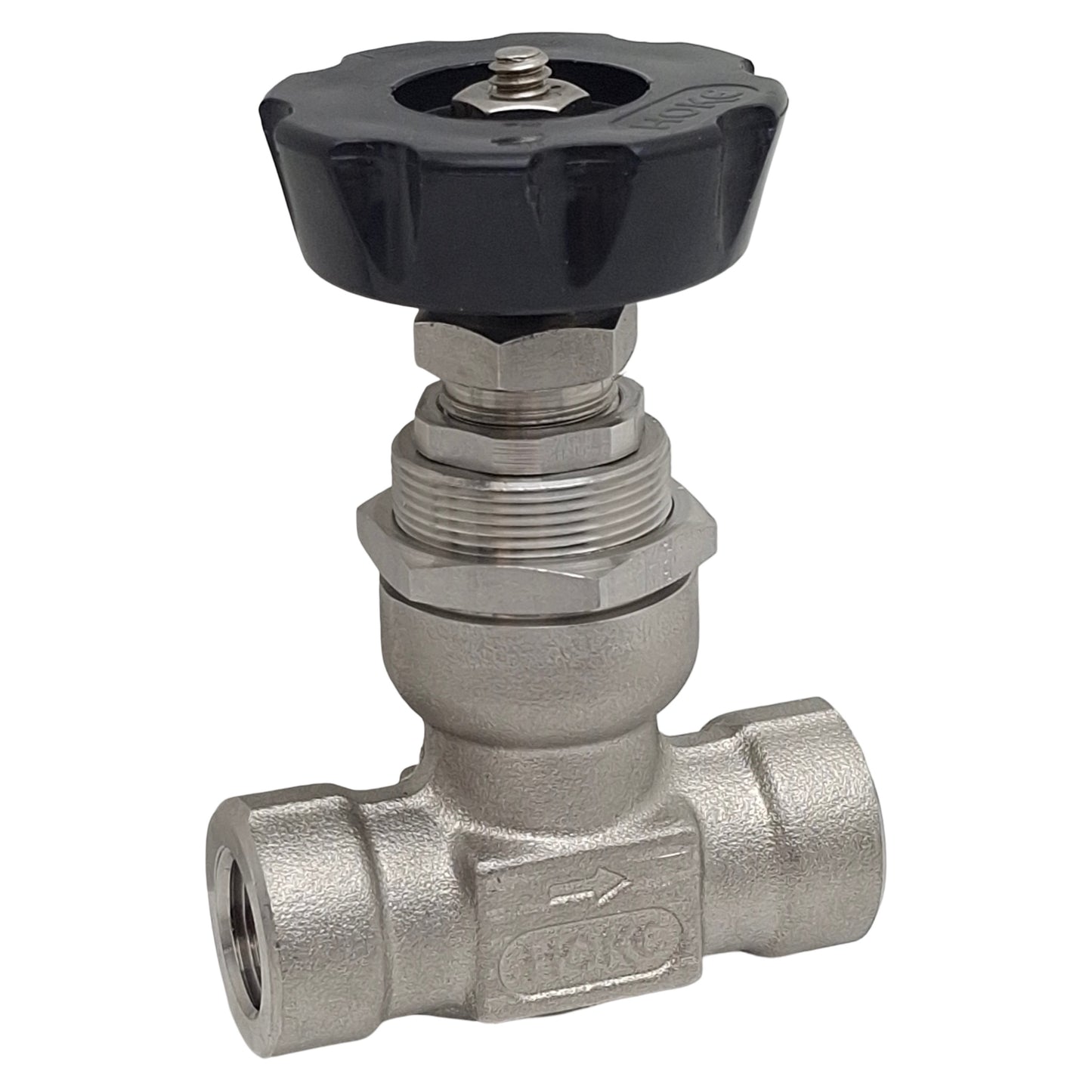 Used Hoke 1751F4Y Integral Bonnet Needle Valve, 1/4in NPT Female, 6000psig, 0.45Cv