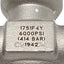 Used Hoke 1751F4Y Integral Bonnet Needle Valve, 1/4in NPT Female, 6000psig, 0.45Cv