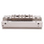 New SMC MHF2-8D2 Low Profile Pneumatic Gripper ø8mm Bore, 32mm Stroke, 0.7MPa M3x0.5