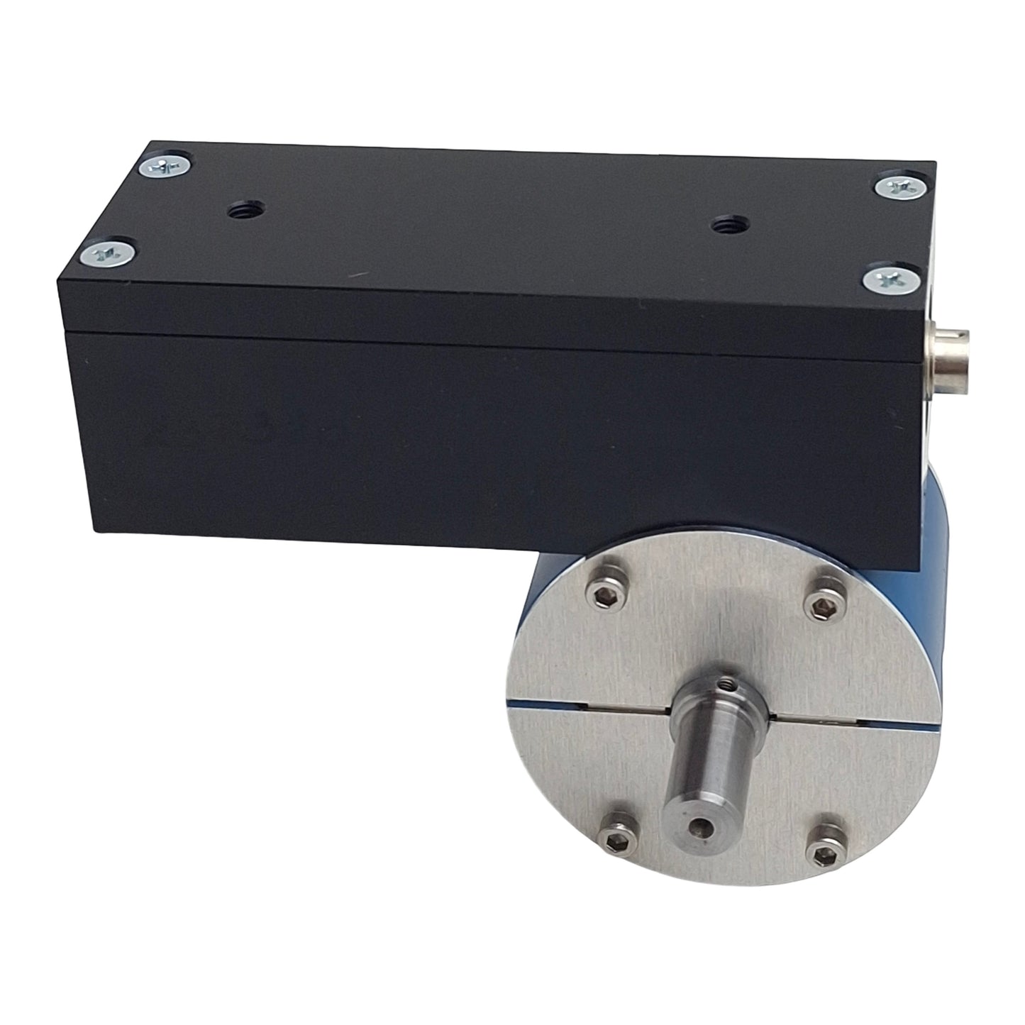 Used Interface T11-2-B1A Rotary Torque Transducer ø8mm Shaft, 2Nm, 28VDC In 10VDC Out