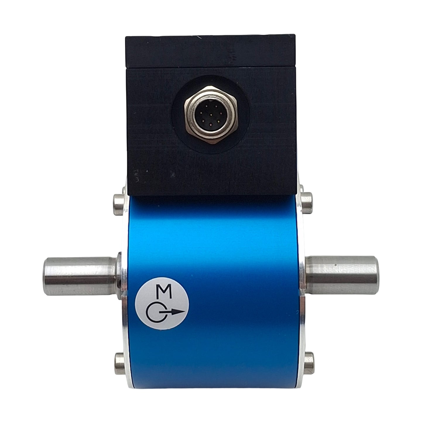 Used Interface T11-2-B1A Rotary Torque Transducer ø8mm Shaft, 2Nm, 28VDC In 10VDC Out