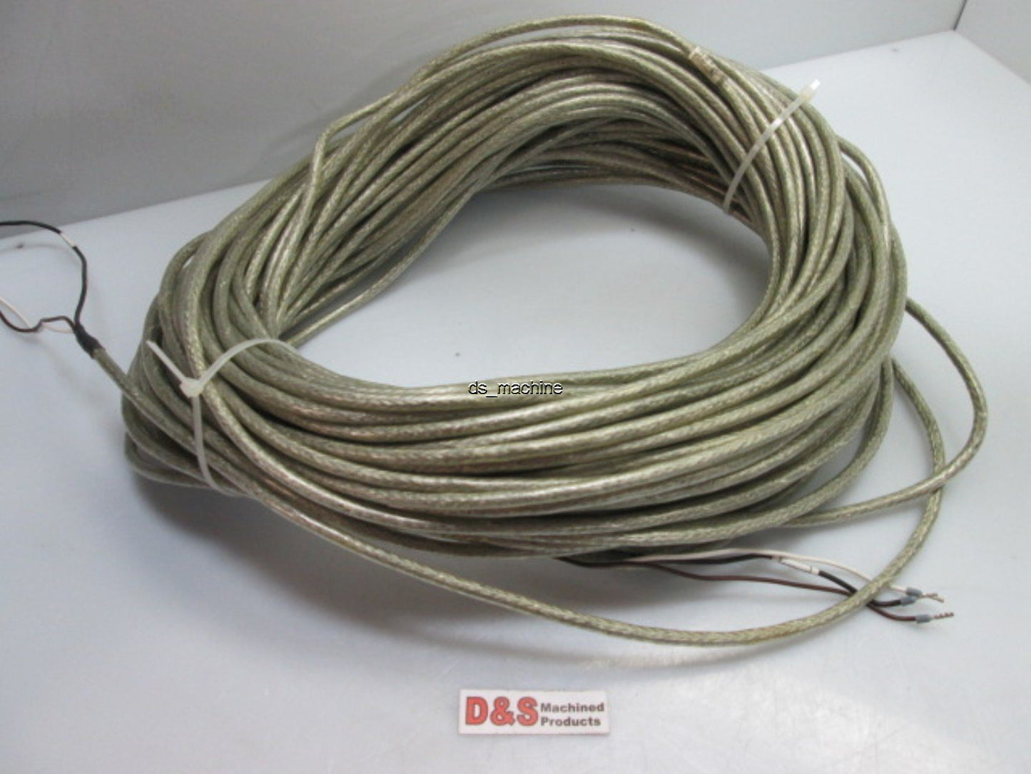 Used LIYCY 2 x 0.7 40m Long Shielded Cable POS .50, 5.5mm Thick