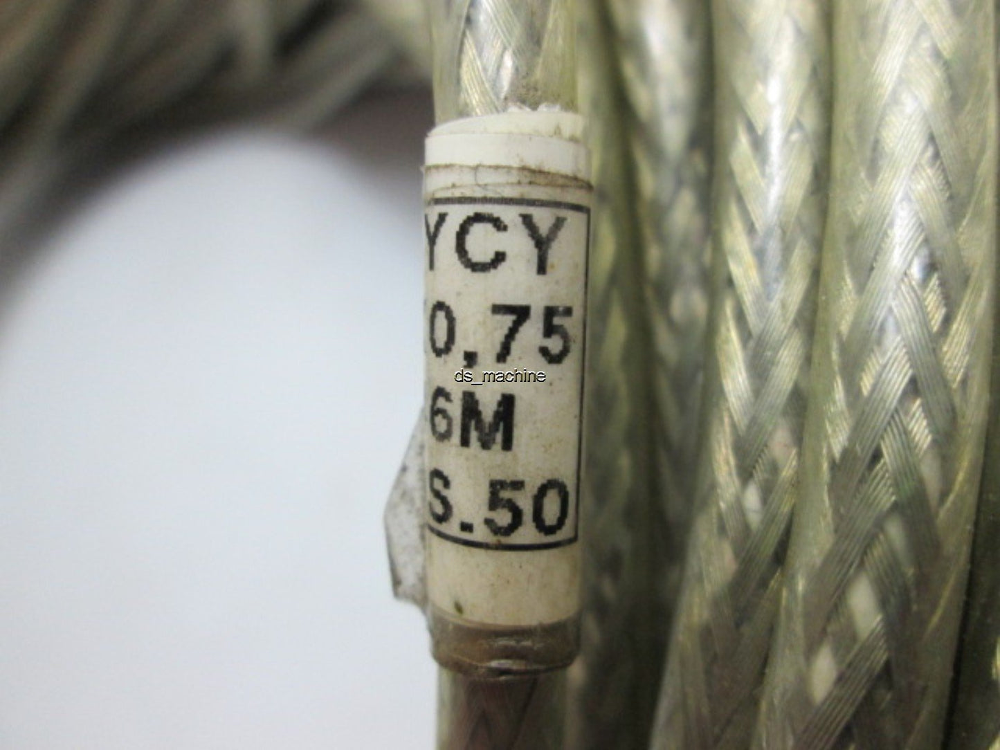 Used LIYCY 2 x 0.7 40m Long Shielded Cable POS .50, 5.5mm Thick