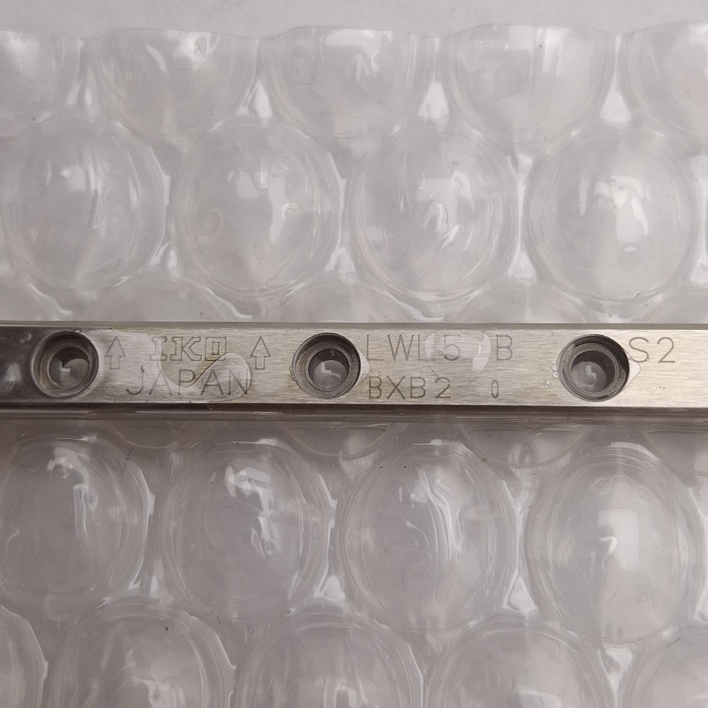 New IKO LWL5R190BPS2 Linear Guide Rail, 5mm W x 6mm H x 190mm L, 15mm Pitch