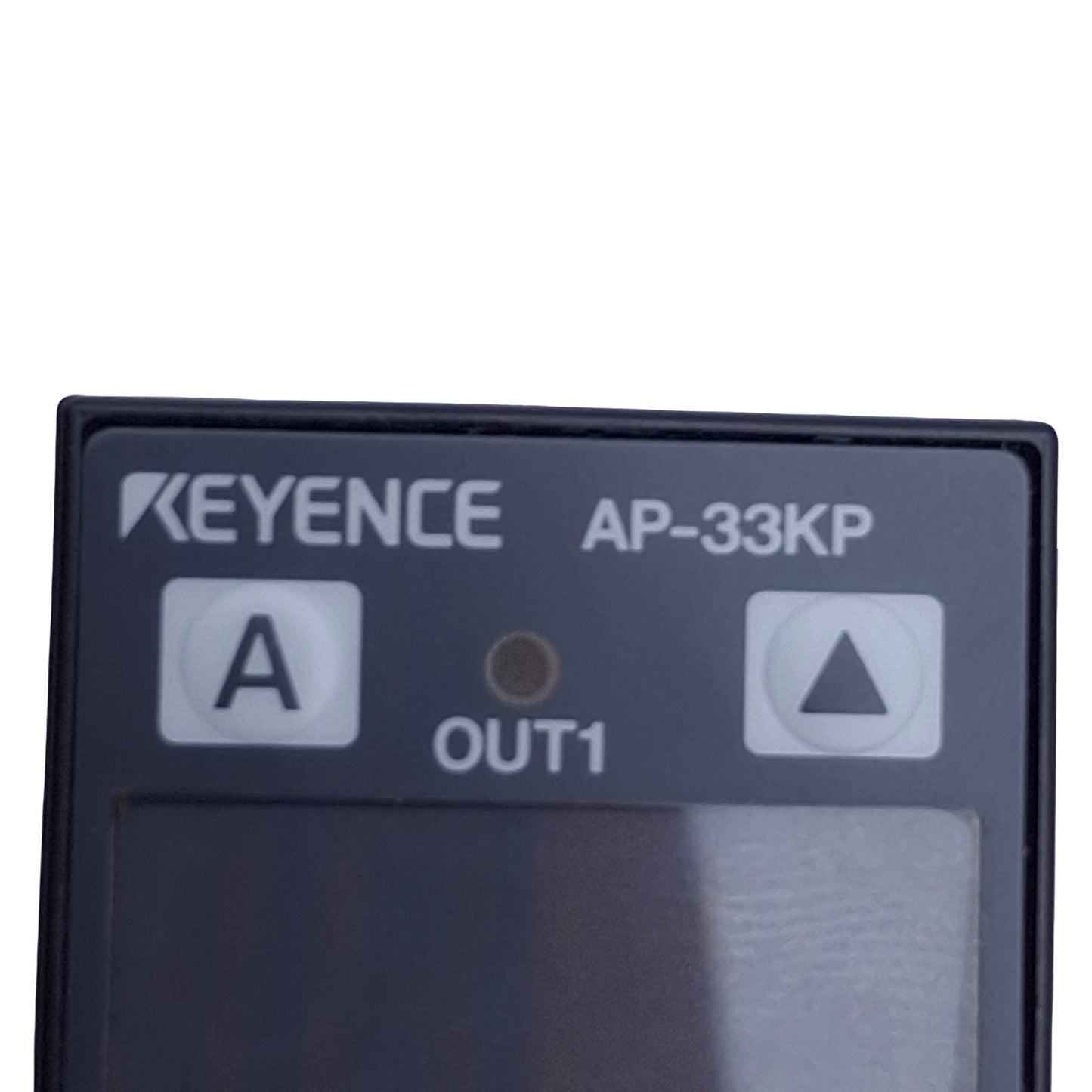 New – Open box Keyence AP-33KP Digital Air Pressure Sensor PNP, 12-24VDC, 0-145PSI, 1/8" NPT
