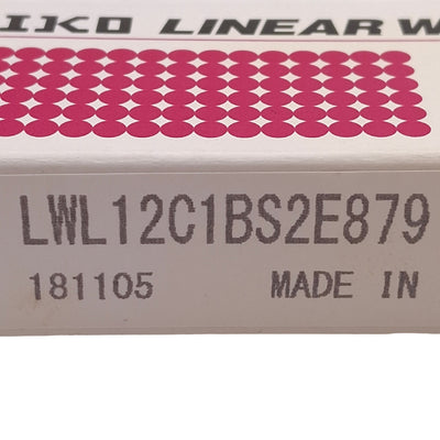 New IKO LWL12C1BS2E879 Linear Slide, 34mm L x 27mm W, M3 Holes, 3330N Load