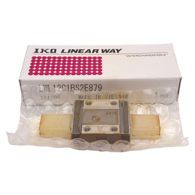 New IKO LWL12C1BS2E879 Linear Slide, 34mm L x 27mm W, M3 Holes, 3330N Load