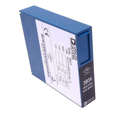 New Analog Devices 3B34-03 Isolated RTD Input Module, 0-200°C, 0-10V 4-20mA, 3-Wire