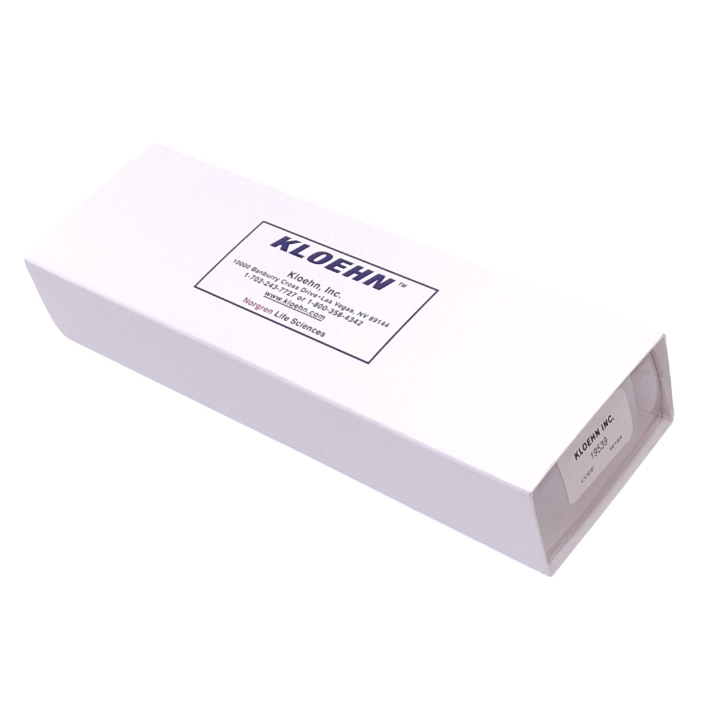 New Kloehn 19539 Pump Syringe for Norgren V6 Series, 2.5mL, 6cm Stroke, 1/4-28UNF