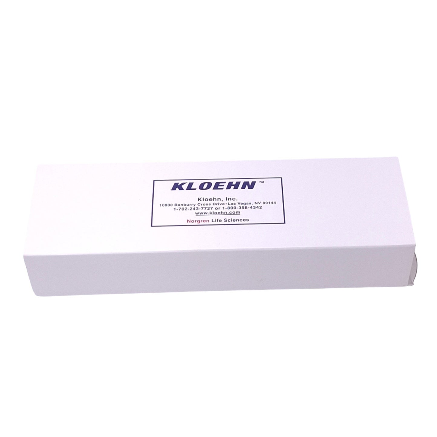 New Kloehn 19539 Pump Syringe for Norgren V6 Series, 2.5mL, 6cm Stroke, 1/4-28UNF