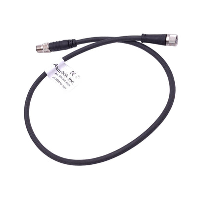 New Adsens Tech KM83RSW-PUR-0.5M Cordset, M8 3-Pin Male to Female, 60V 3A, 0.5m