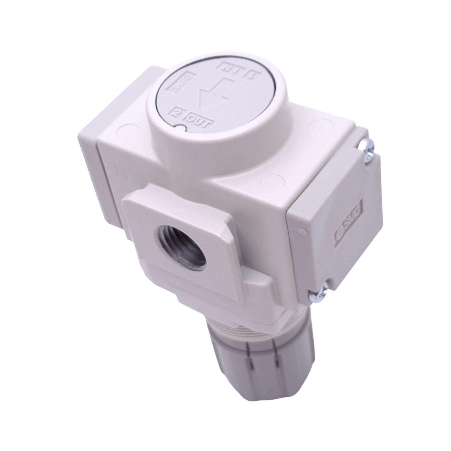 New SMC AR20-N02E-Z-B Pressure Regulator, 7-125psi Set, 145psi Max, 1/4in NPT