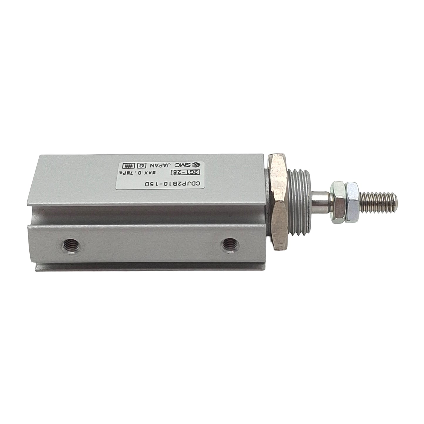 Used SMC CDJP2B10-15D Pneumatic Pin Cylinder, ø10mm Bore, 15mm Stroke, 0.7MPa, M3x0.5