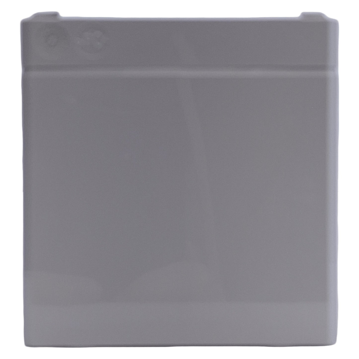 Used Hoffman Q1PBPCD Push Button Enclosure 75x73xmm Inner, 82x80mm Outer, ø22mm Hole