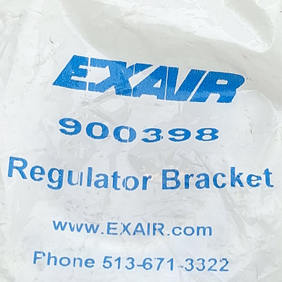New Lot of 2 Exair 900398 Pressure Regulator & Filter Mounting Bracket, Steel