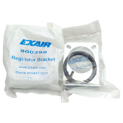 New Lot of 2 Exair 900398 Pressure Regulator & Filter Mounting Bracket, Steel