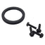 New Lot of 2 Exair 900398 Pressure Regulator & Filter Mounting Bracket, Steel
