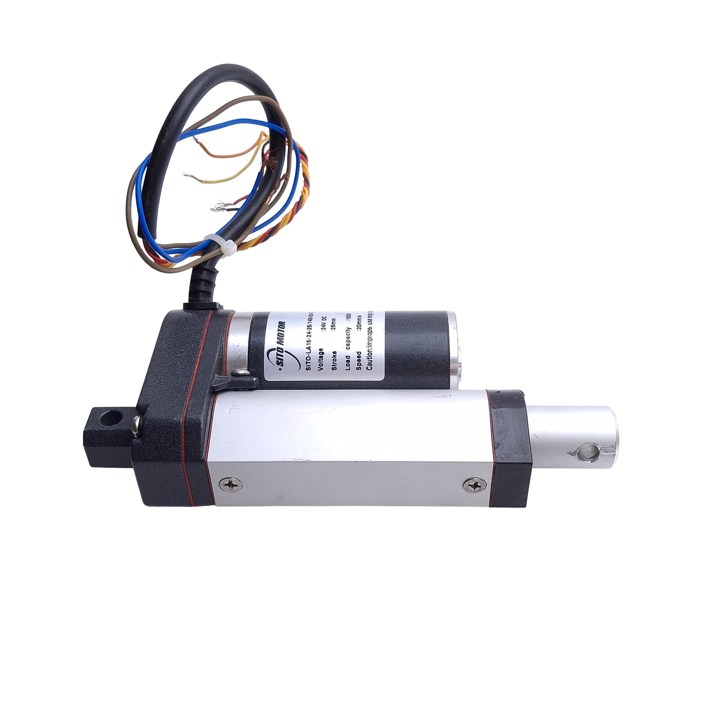 Used SITO MOTOR SITO-LA16-24-25/140-20-C Linear Actuator, 20mm/s Speed, 25mm Stroke