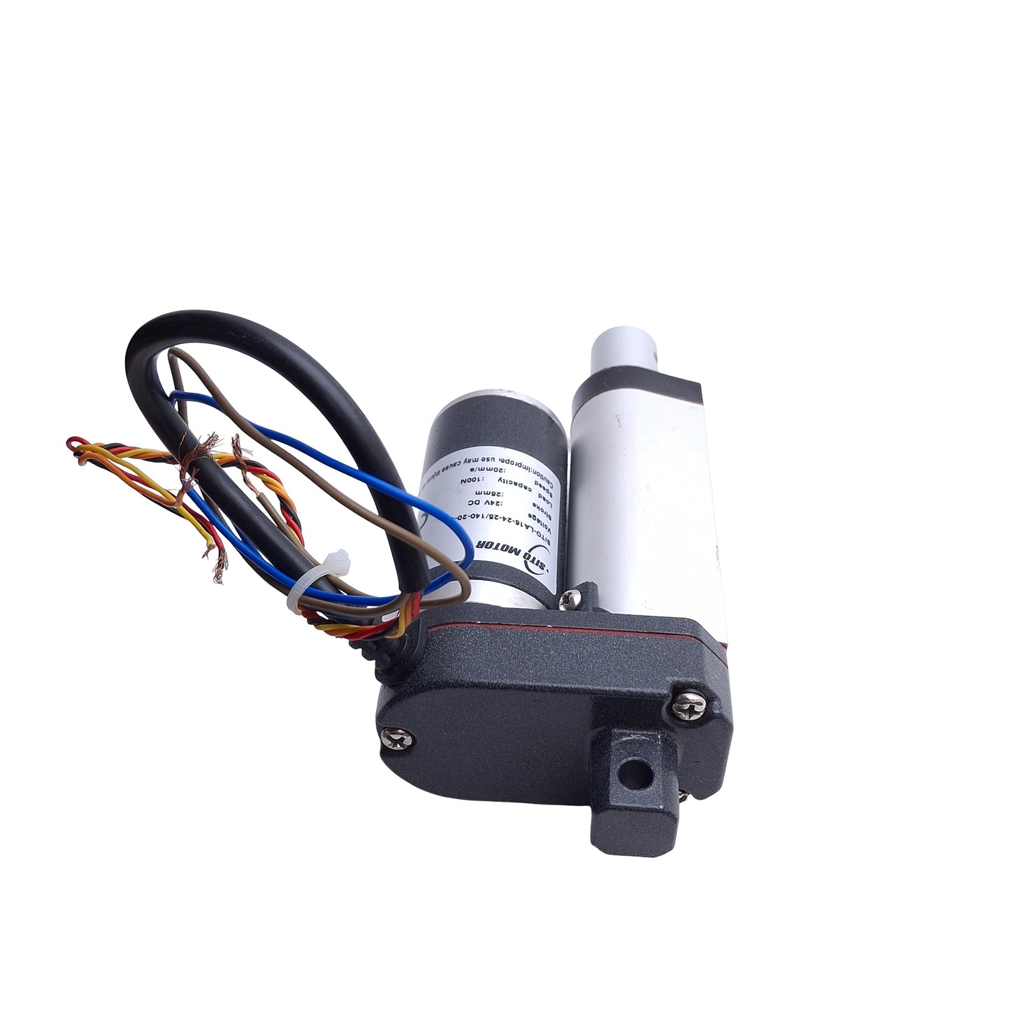 Used SITO MOTOR SITO-LA16-24-25/140-20-C Linear Actuator, 20mm/s Speed, 25mm Stroke
