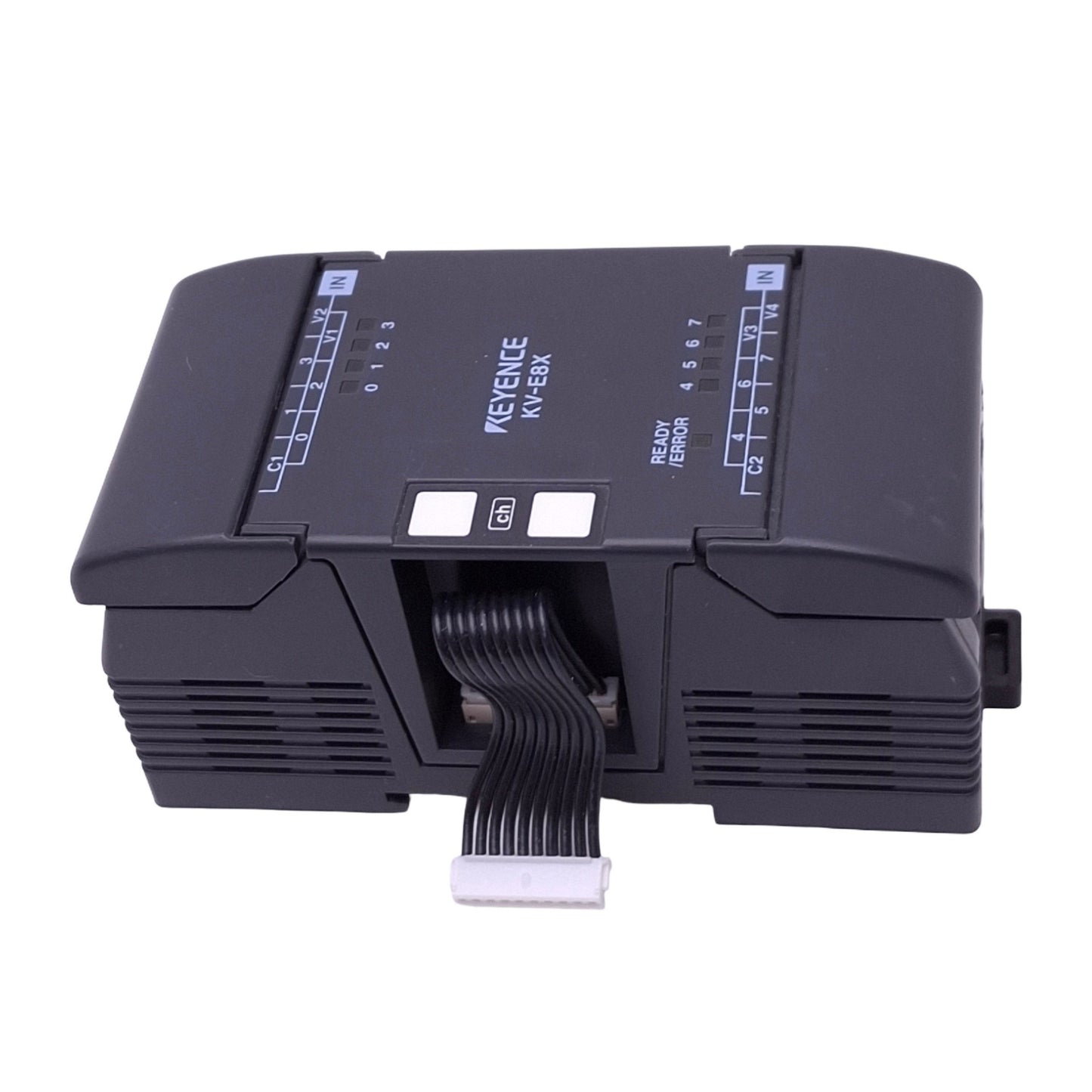 Used Keyence KV-E8X Expansion Input Module for Visual KV PLC, 8-Point, 24VDC